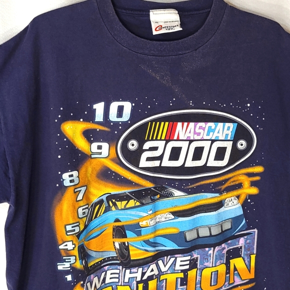 2000 Nascar We Have Ignition All Over Print T-Shirt - Picture 2 of 14